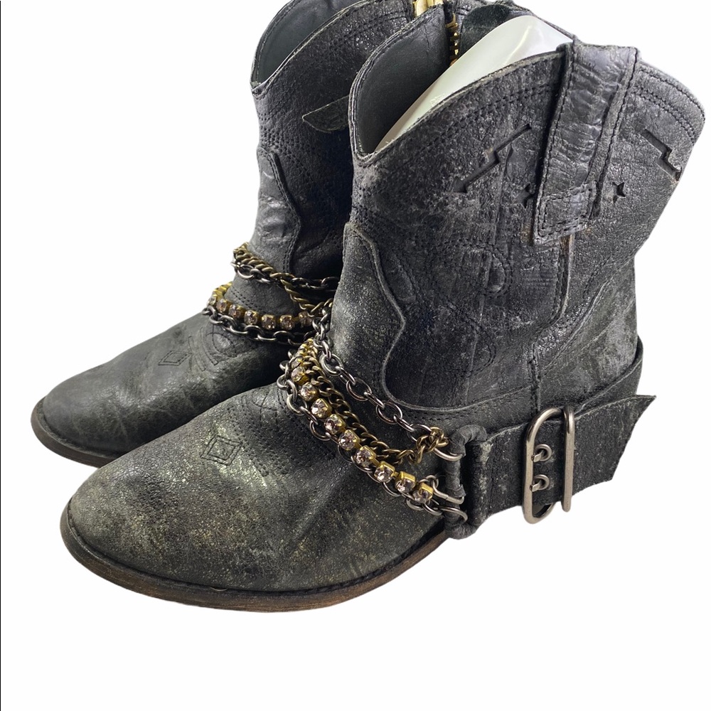 Steve Madden Stars Boots Leather